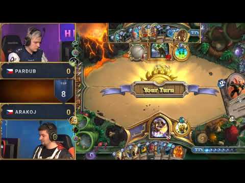 HCT Winter Quarterfinals: Arakoj vs Pardub - Dreamhack Hearthstone Sweden 2018 | Day 3 Playoffs
