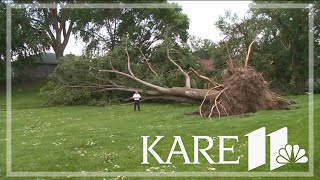 Storm damage and recovery in Kandiyohi County