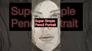 Easiest Pencil Portrait Drawing ✍️