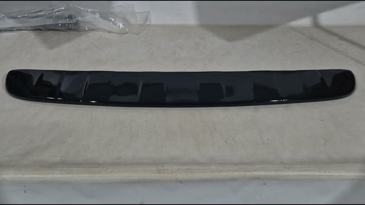 Volkswagen T5 Multivan 2003–2010 гг. Спойлер ABS (Черный Глянец) Video 1