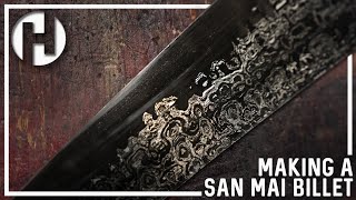 How to Make a San Mai Billet