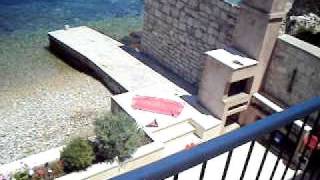preview picture of video 'Island Vis, Croatia --the House-- 1st floor view, oh yeah, its real !!'