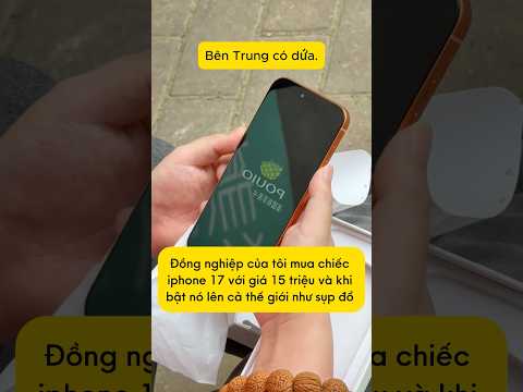 Màn bóc seal chấn động nhất China #Apple #TechReview #congnghe #iphone17