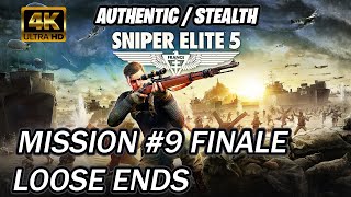 Sniper Elite 5 | Walkthrough [Authentic] GHOST Mission 9 FINALE