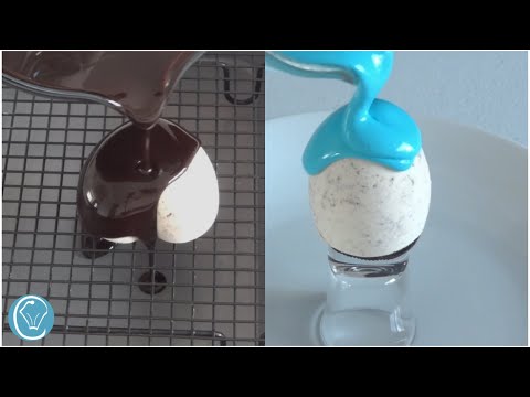 TWO Shiny Mirror Glaze Recipe and Method Cocoa Base Glaze Chocolate Base Glaze Entremet Glaze