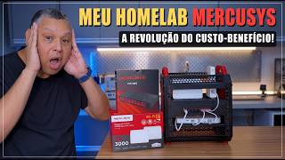 Montei meu primeiro HOMELAB gastando pouco com a MERCUSYS!