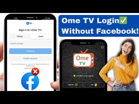 How to login OmeTV without Facebook | Ome TV login with VK