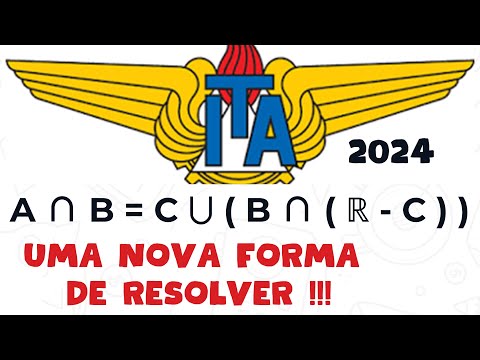 🔴 ITA | MATEMÁTICA | 2024 | QUESTÃO 37 | Conjuntos