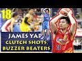 James Yap Clutch Shots Buzzer Beaters Game Winners Career Highlights