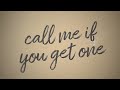 Drew Baldridge - Call Me If You Get One (Official Lyric Video)
