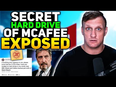 John McAfee Secret Hard Drive Conspiracy