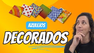 Video de Azulejo Decorado 15x15cm Frida