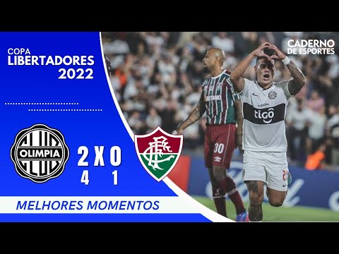 OLIMPIA-PAR 2 (4) x (1) 0 FLUMINENSE | LIBERTADORES 2022 | MELHORES MOMENTOS