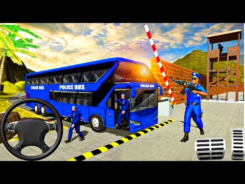 US Police Bus Mountain Driving Simulator 2021 - Android Gameplay