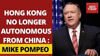 Mike Pompeo Says Hong Kong No Longer Autonomous, Slams China Intervention | DOWNLOAD THIS VIDEO IN MP3, M4A, WEBM, MP4, 3GP ETC