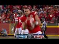 Travis Kelce THROWS HELMET after  DROPPED PASS leads to Interception | Chiefs vs Titans SNF Week 9