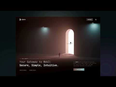 Foto kelas Zenith - Blockchain Payment Transfer Figma Template UI Kit