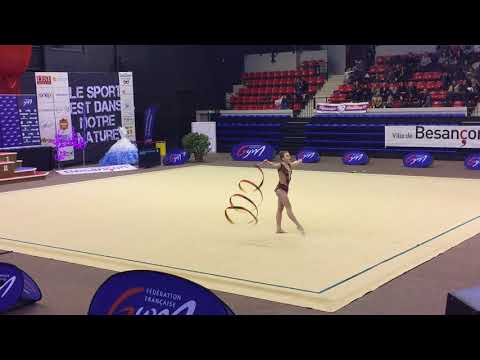 Mathilde Valette - Nat C 16/17 ans - France Besançon 2018