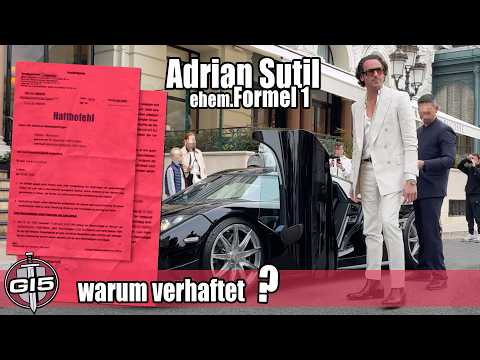Adrian Sutil, former Formula 1 racing driver - why was he arrested?