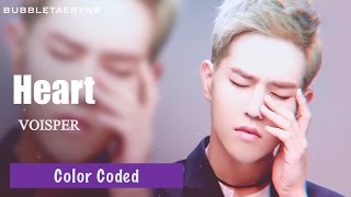 VOISPER(보이스퍼) & Jeon Miri(전미리) - 넌 지금 어디에 (Heart) [Eng | Han | Rom] Color Coded Lyrics