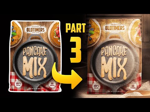 Pancake Packaging Design | FULL DESIGN PROCESS (Pt. 3)
