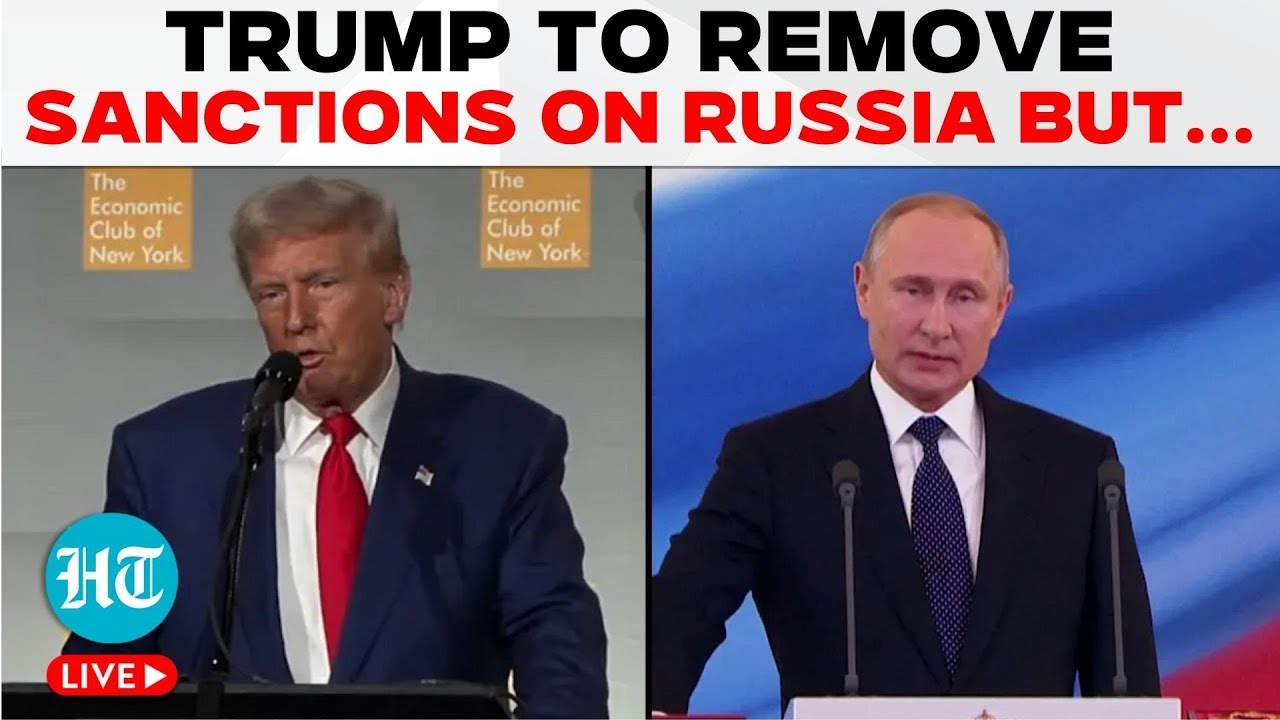 Trump Speech Live: Donald Trump's Big Announcement on Russia-Ukraine War | Putin | Tariff | US News