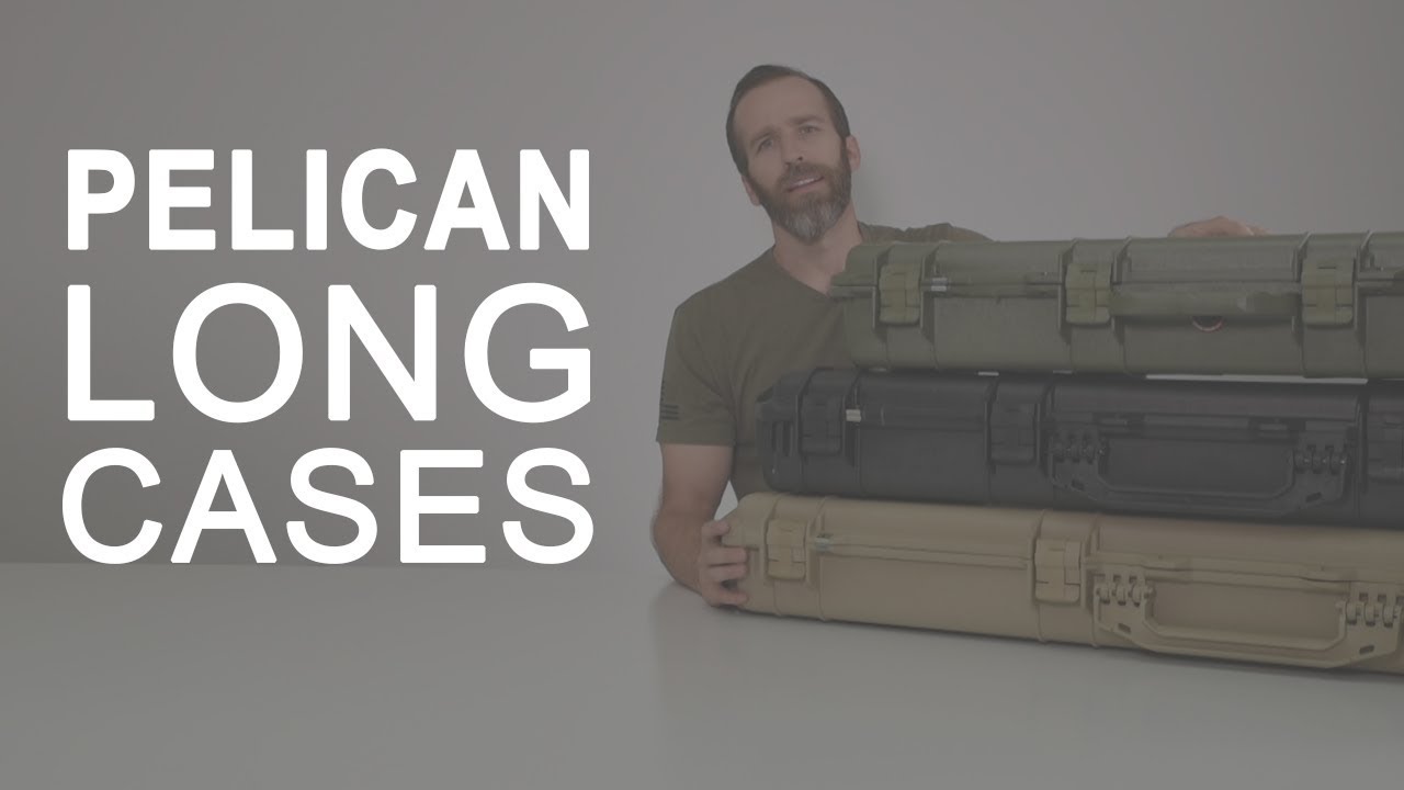 Pelican Long Gun Case Comparison - 1700, 1720 and 1750 Cases