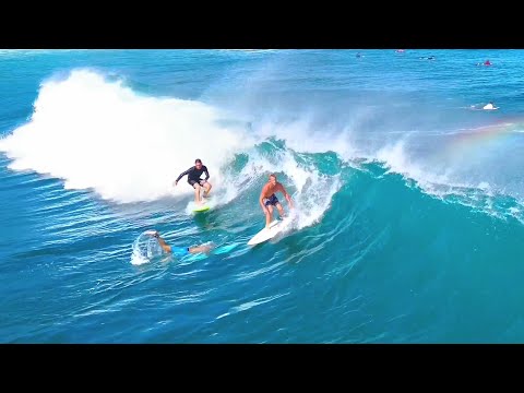Duck Dive Surfer Flanked By Another Surfers (Opening Scene) | Uluwatu Surf, July 23 2024