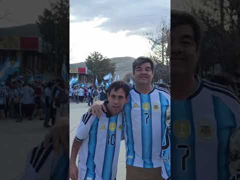 Festejos en Chos Malal #mundial2026