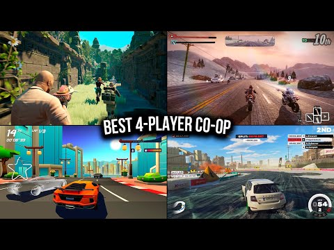 Top 40 BEST 4 PLAYER SPLIT SCREEN GAMES ON PC TO PLAY WITH FRIENDS