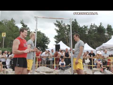 Festiwal Siły Sprawności i Urody  Ustronie Morskie 2011 -Puchar Polski w Podciąganiu na Drążku.