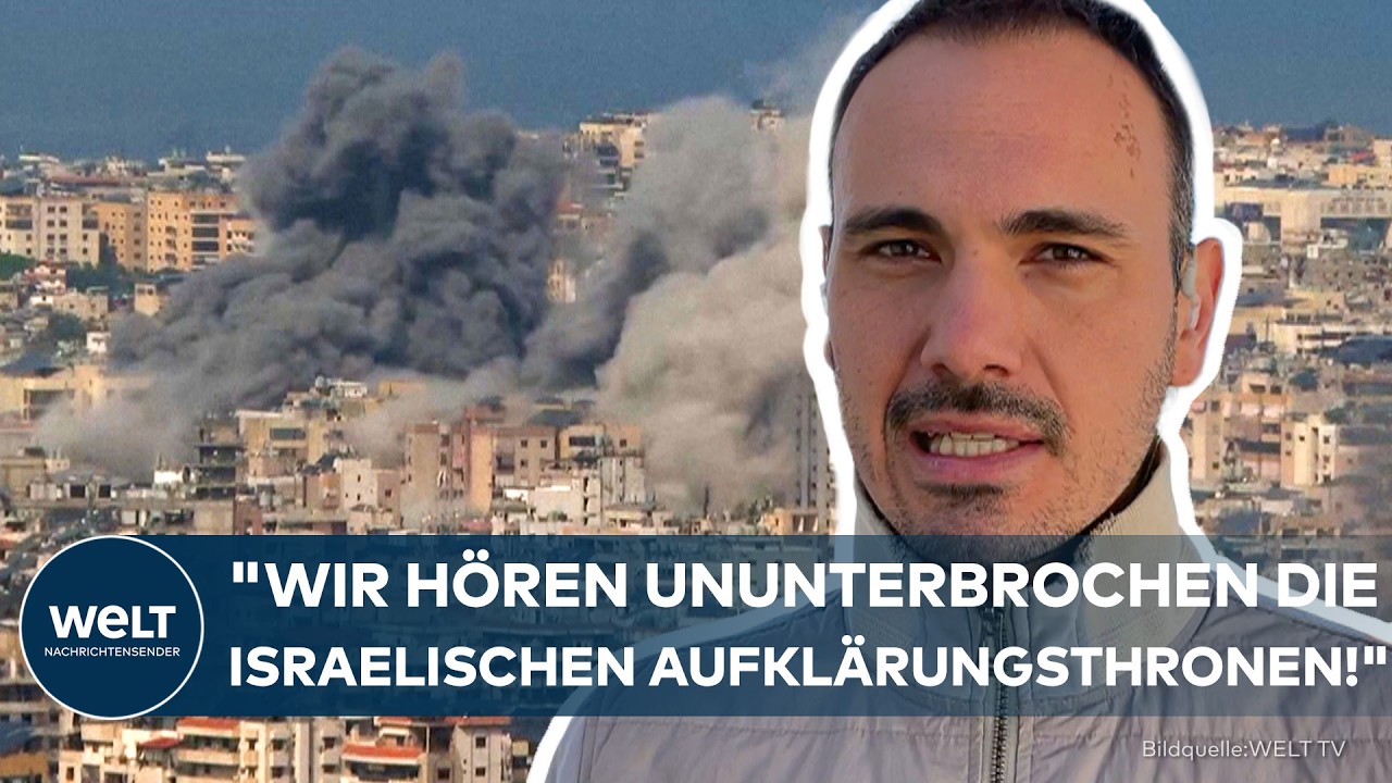 NAHOST-KRISE: "Es gibt große Fluchtbewegungen!" – Israel greift Hisbollah-Hochburg im Libanon an!
