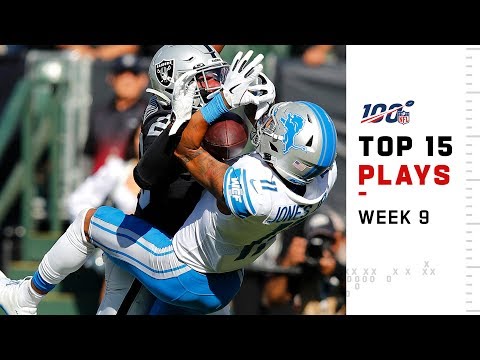 Top 15 Plays from Week 9 | NFL 2019 Highlights
