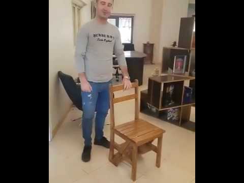 Мгновение и стул превращается...