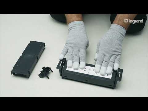 Installation d'une boîte de sol