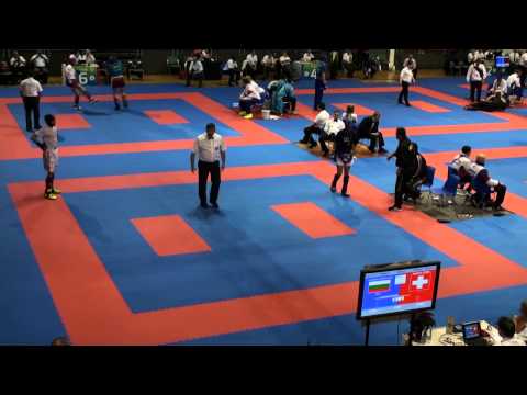 WAKO Kickboxing - EC 2014 - KL -63kg - Jenni(SUI) - Bakalski(BUL)