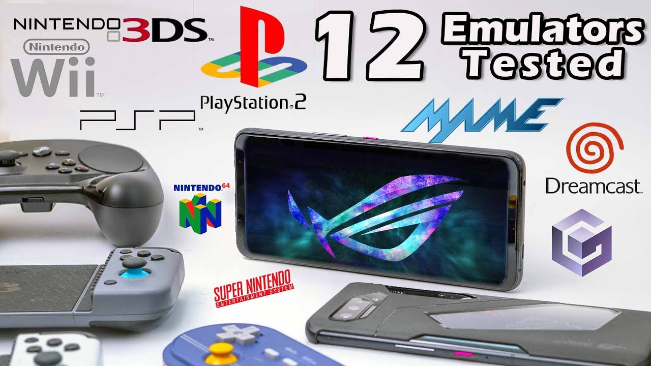 ROG Phone 5 - PS2, Wii, PSP, 3DS… 12 Emulators Tested - Ultimate Gaming!