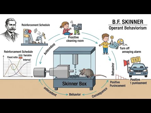 행동주의 심리학의 정점 B.F.스키너와 그의 이론 - 주머니 속 스키너 상자