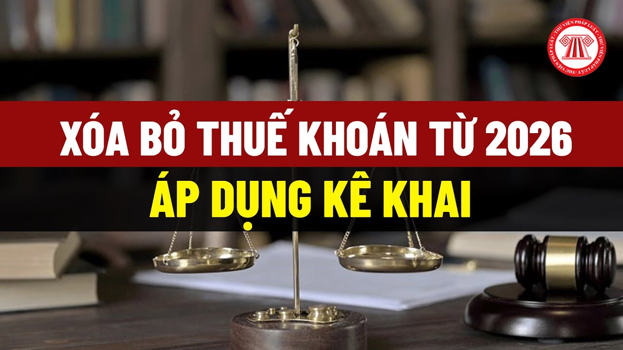 Hộ kinh doanh chuẩn bị “chia tay” thuế khoán từ 2026