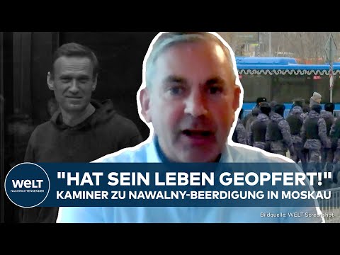 NAWALNY-BEERDIGUNG: "Sehe Angst des Staatsapparats!" - Kaminer I Geheimdienst überwacht Beisetzung!
