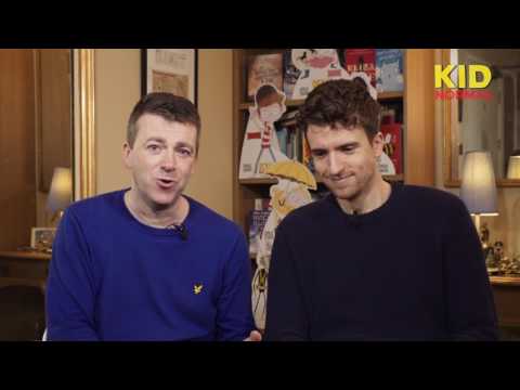 Greg James and Chris Smith introduce Nektar – villain of their book Kid Normal!