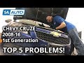 Top 5 Problems: Chevy Cruze Sedan 2008-16 1st Gen
