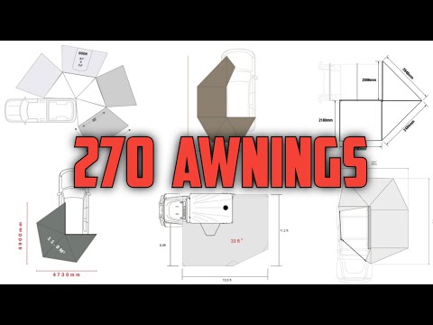 Top 5 tips for choosing a 270 awning for overlanding | what's the perfect awning setup? #overland