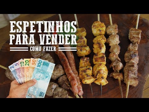 How to make skewers to sell I Barbecue