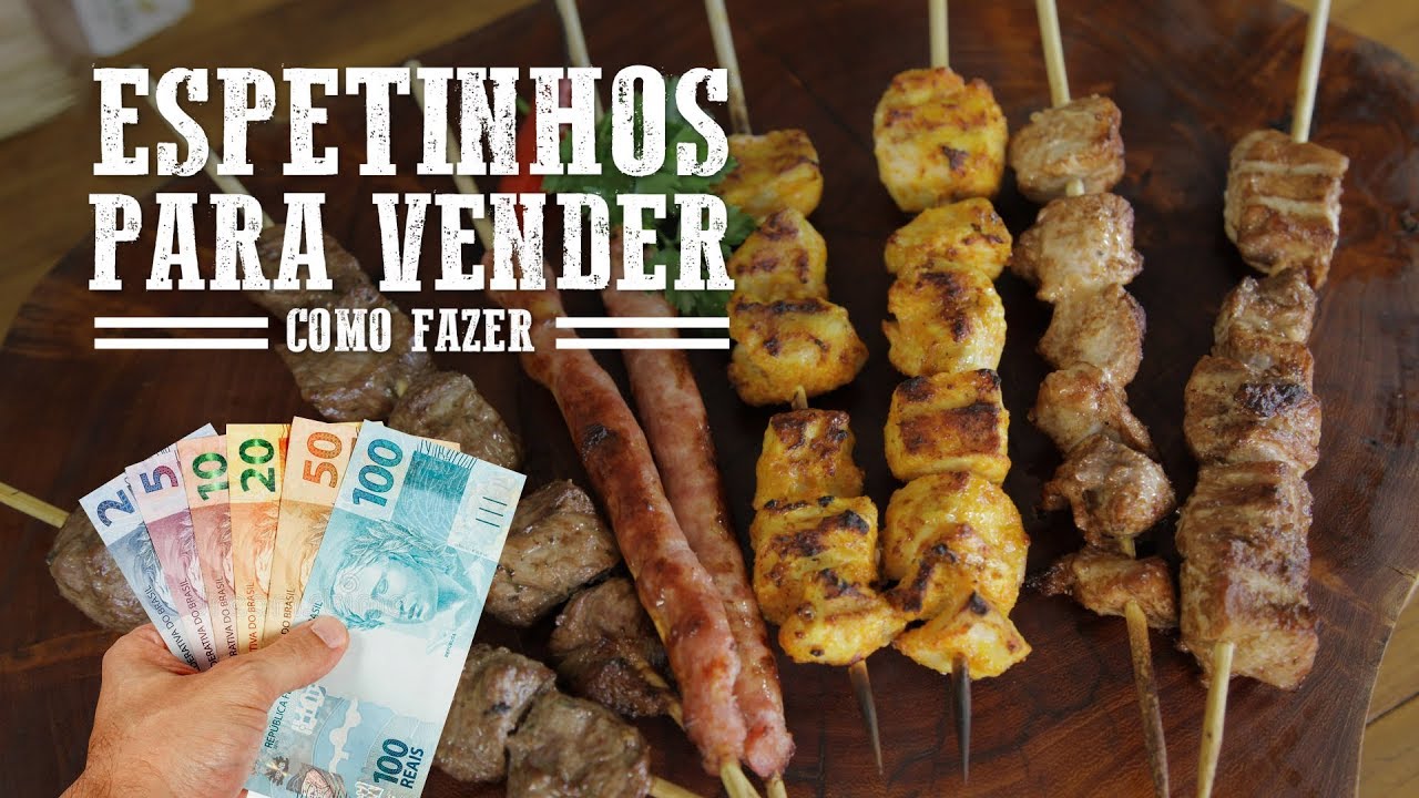 Como fazer Espetinhos para vender I Churrasqueadas