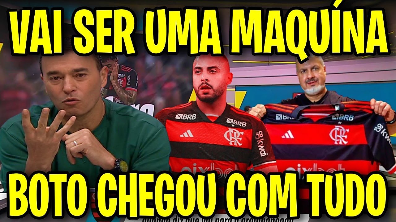 😱😱 RIZEK FICOU DE BOCA ABERTA COM A CHEGADA DE REFORÇOS JUNTO COM BOTO NO FLAMENGO! NOTÍCIAS MENGÃO