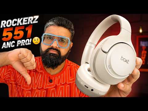 Thumbnail for Boat Rockerz 551 ANC Pro Unboxing & First Look 42dB Adaptive ANC Headphone | 72H Battery!