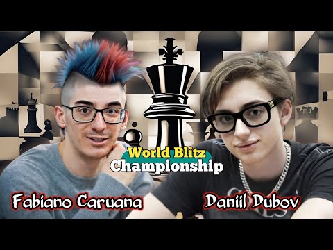 Daniil Dubov vs Fabiano Caruana | World Blitz Championship