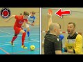 I Played in a PRO FUTSAL MATCH! Goalkeeper RED CARD? (Football Skills & Goals)