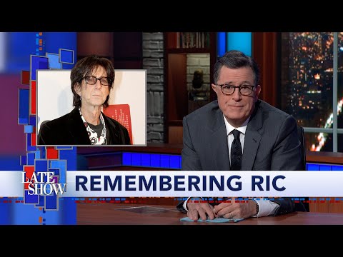 Stephen Colbert Remembers Ric Ocasek